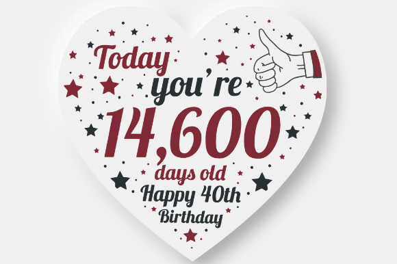 40th Birthday Card Embroidery Review