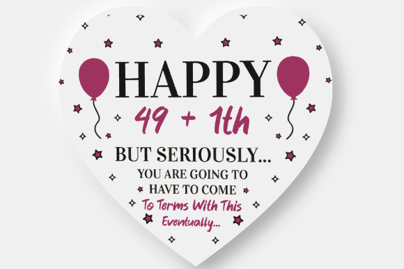 50TH BIRTHDAY Embroidery Review