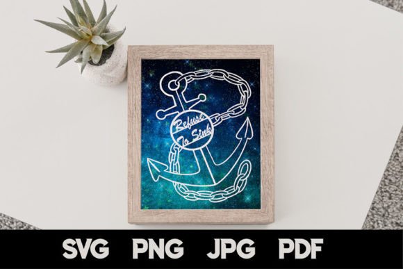 Anchor SVG Inspirational Quote Review