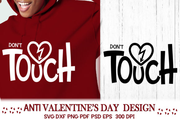 Anti Valentine SVG. Funny Quote.