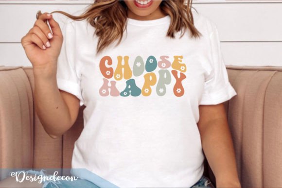 Choose Happy Retro Wavy Sublimation SVG Review