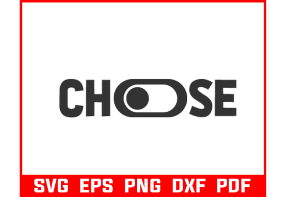 Choose Svg Bundle Quote Art Logo