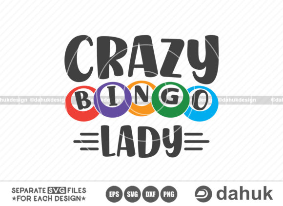Crazy Bingo Lady SVG Review