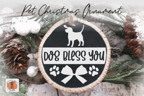 Dog Christmas Ornament SVG Funny Quote