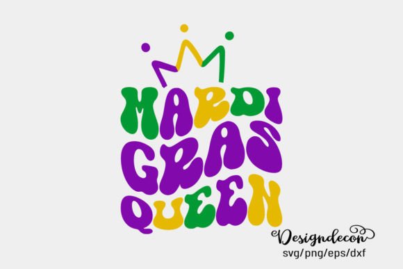 Mardi Gras Quote Retro Groovy SVG Png Review