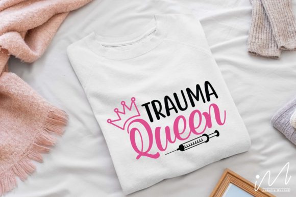 Trauma Queen Svg Embroidery Review